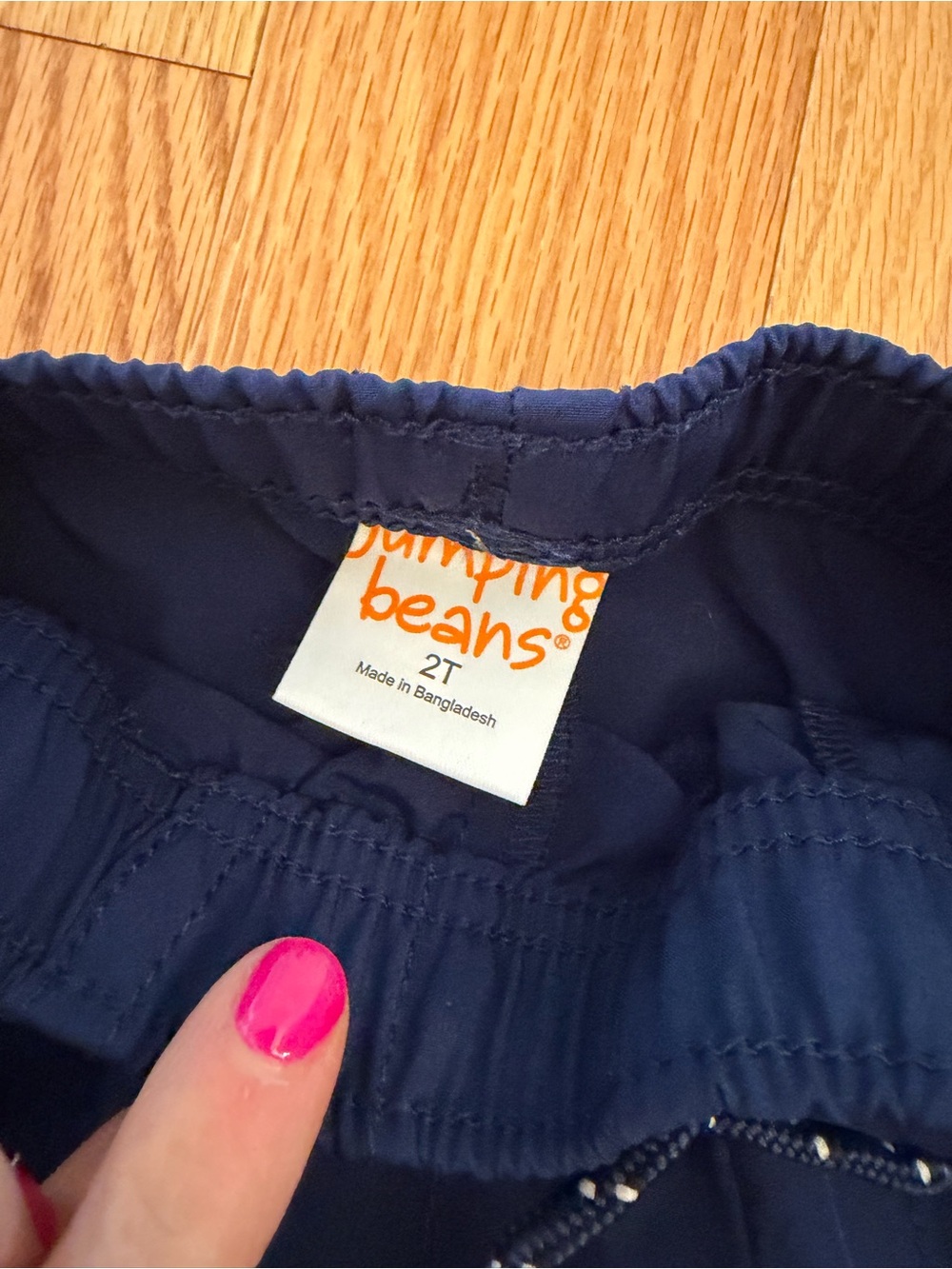 jumping beans Navy and Light Gray Kids Jogger Pants - Picture 2 of 3